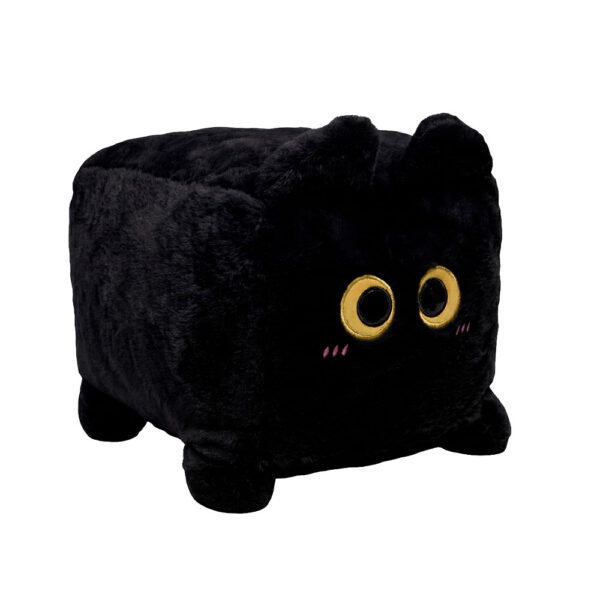 Gato cuadrado negro 35cm