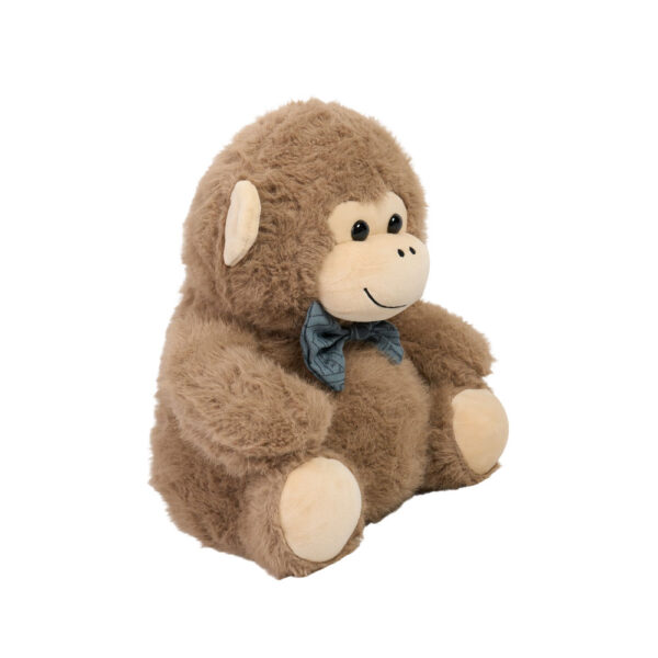 Pajarita Mono Gris 35cm