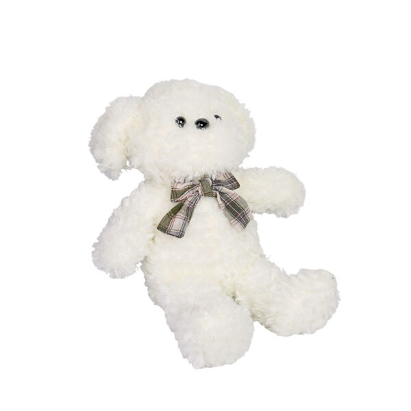 Pajarita perro blanco 48cm